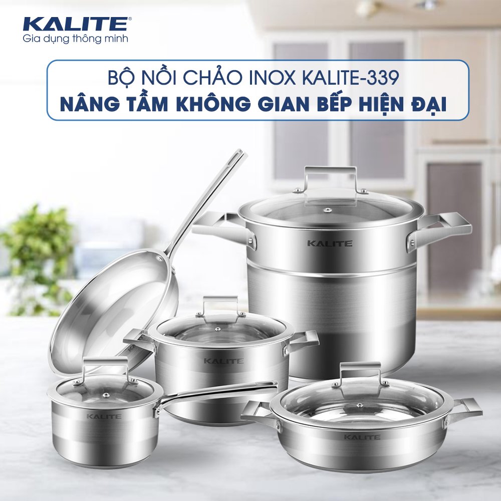 Bộ nồi inox Kalite KL-339